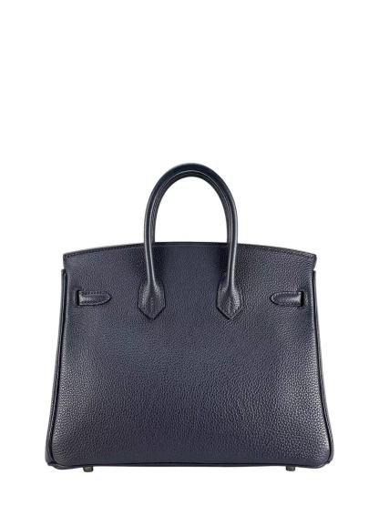 HERMES - Birkin 25 Bleu Nuit（2Z）Togo Palladium Hardware 