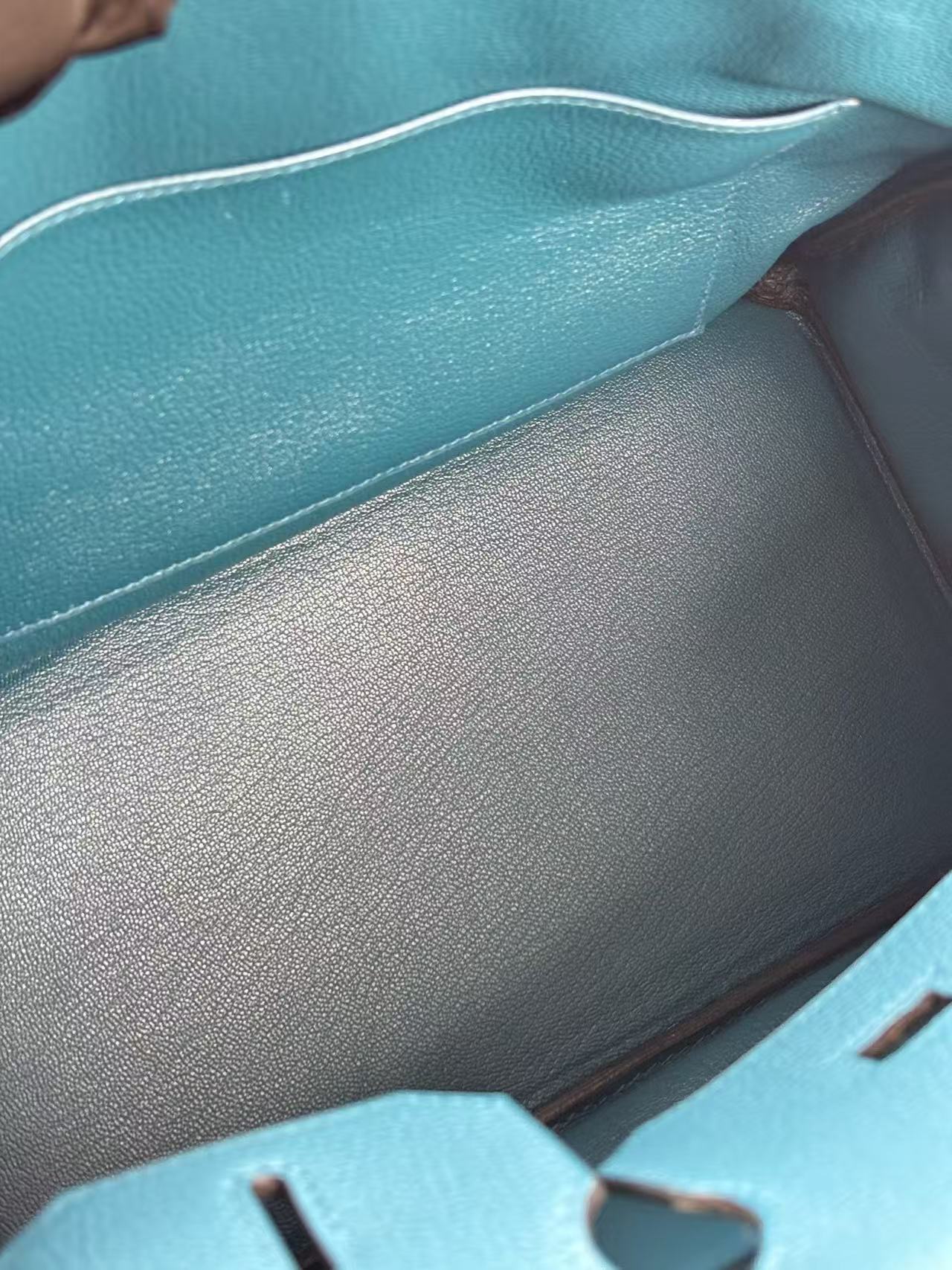 HERMES - Birkin 30 Vert Bosphore（W0）Togo Palladium Hardware 