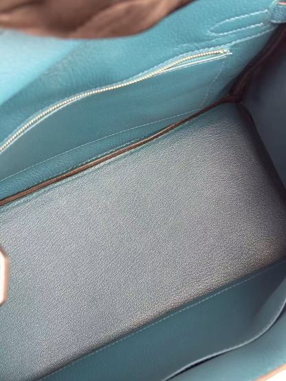 HERMES - Birkin 30 Vert Bosphore（W0）Togo Palladium Hardware 