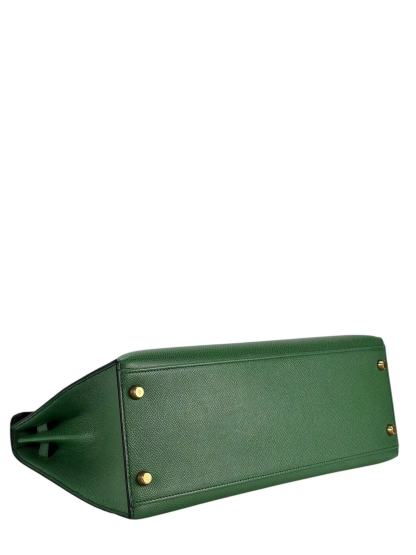 HERMES - Kelly 25 Bamboo（1K） Epsom Gold Hardware