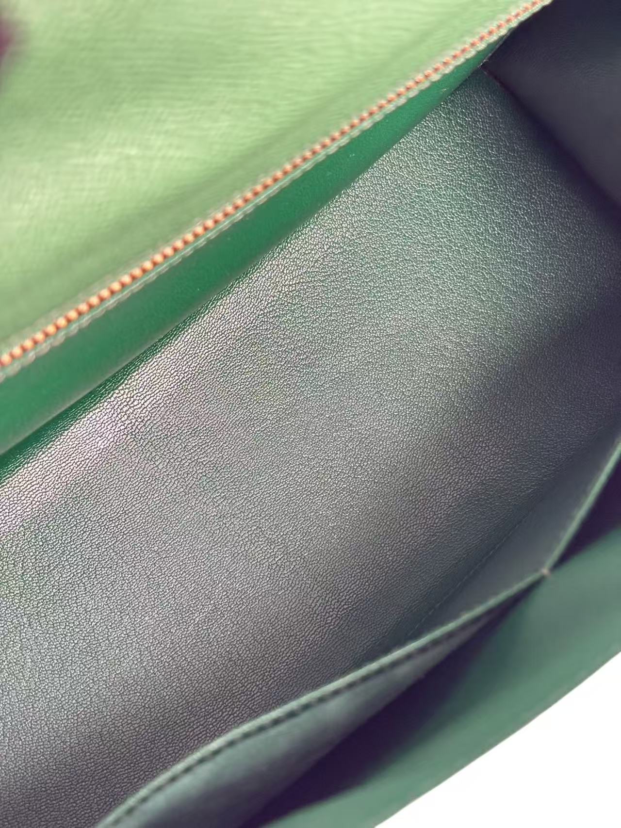 HERMES - Kelly 25 Bamboo（1K） Epsom Gold Hardware