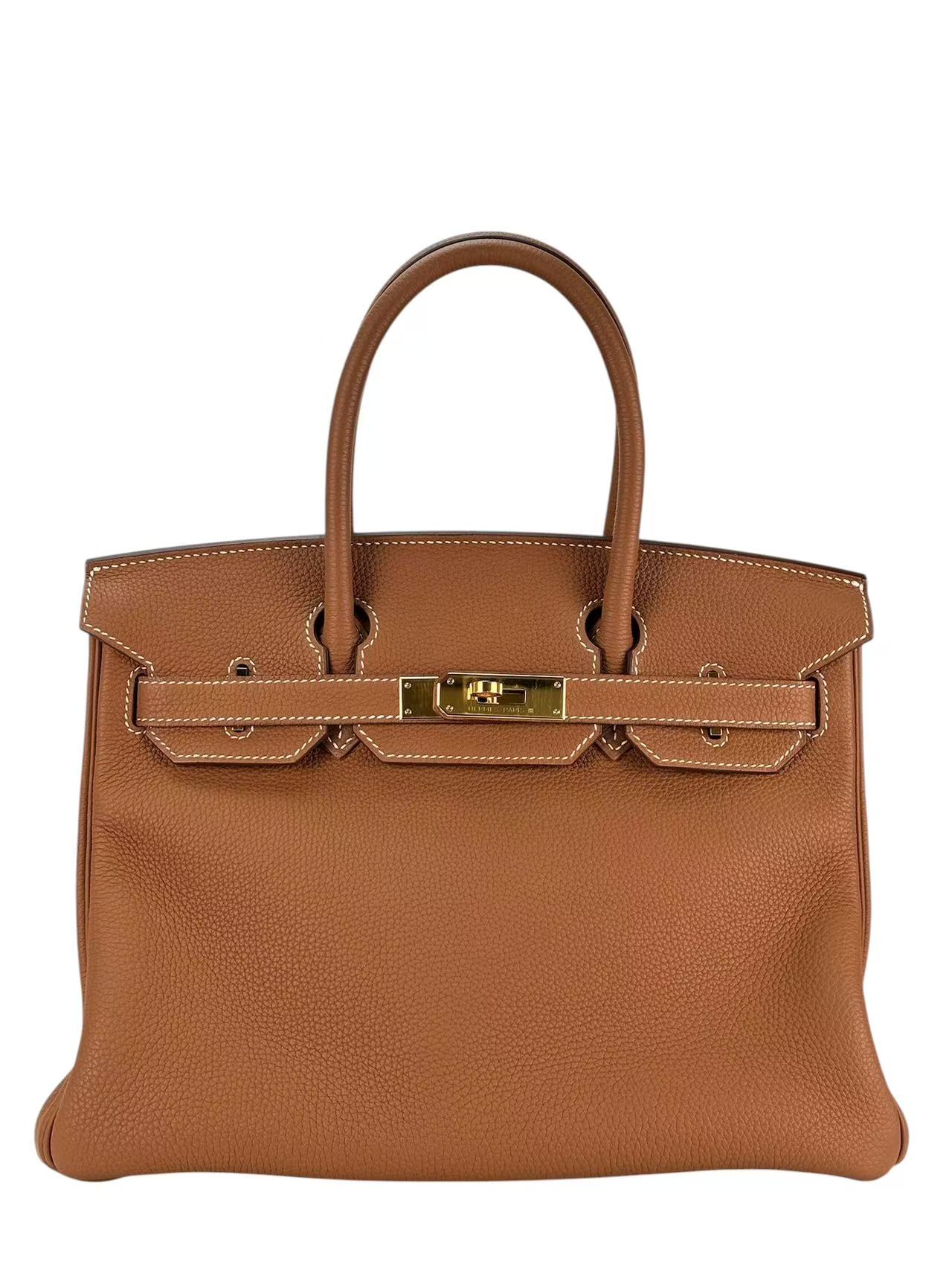 HERMES - Birkin 30 Gold TC Gold Hardware  