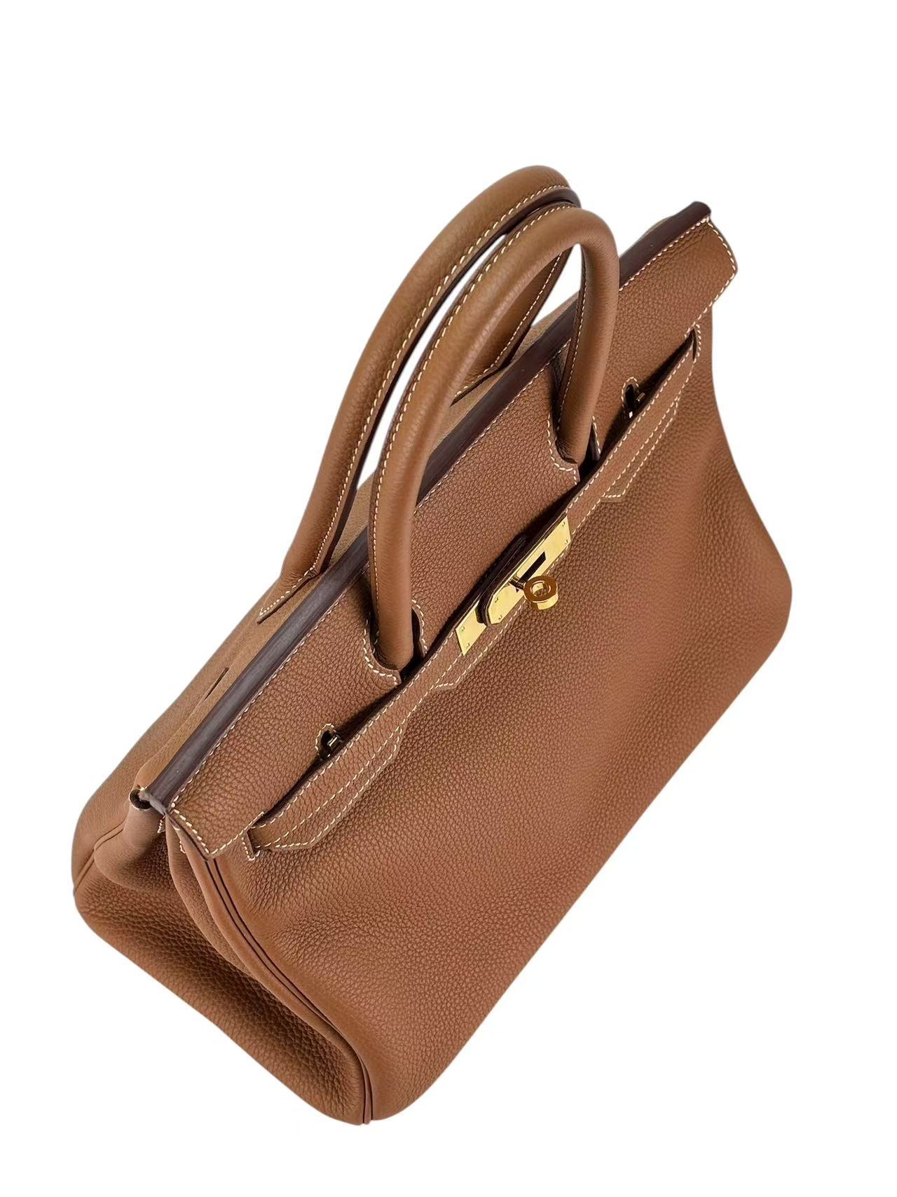 HERMES - Birkin 30 Gold TC Gold Hardware  