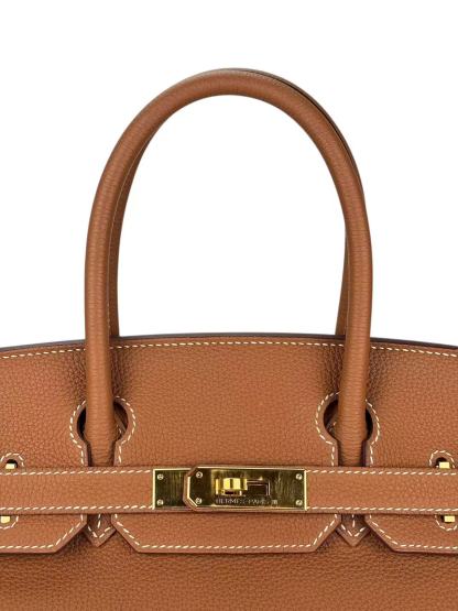 HERMES - Birkin 30 Gold TC Gold Hardware  