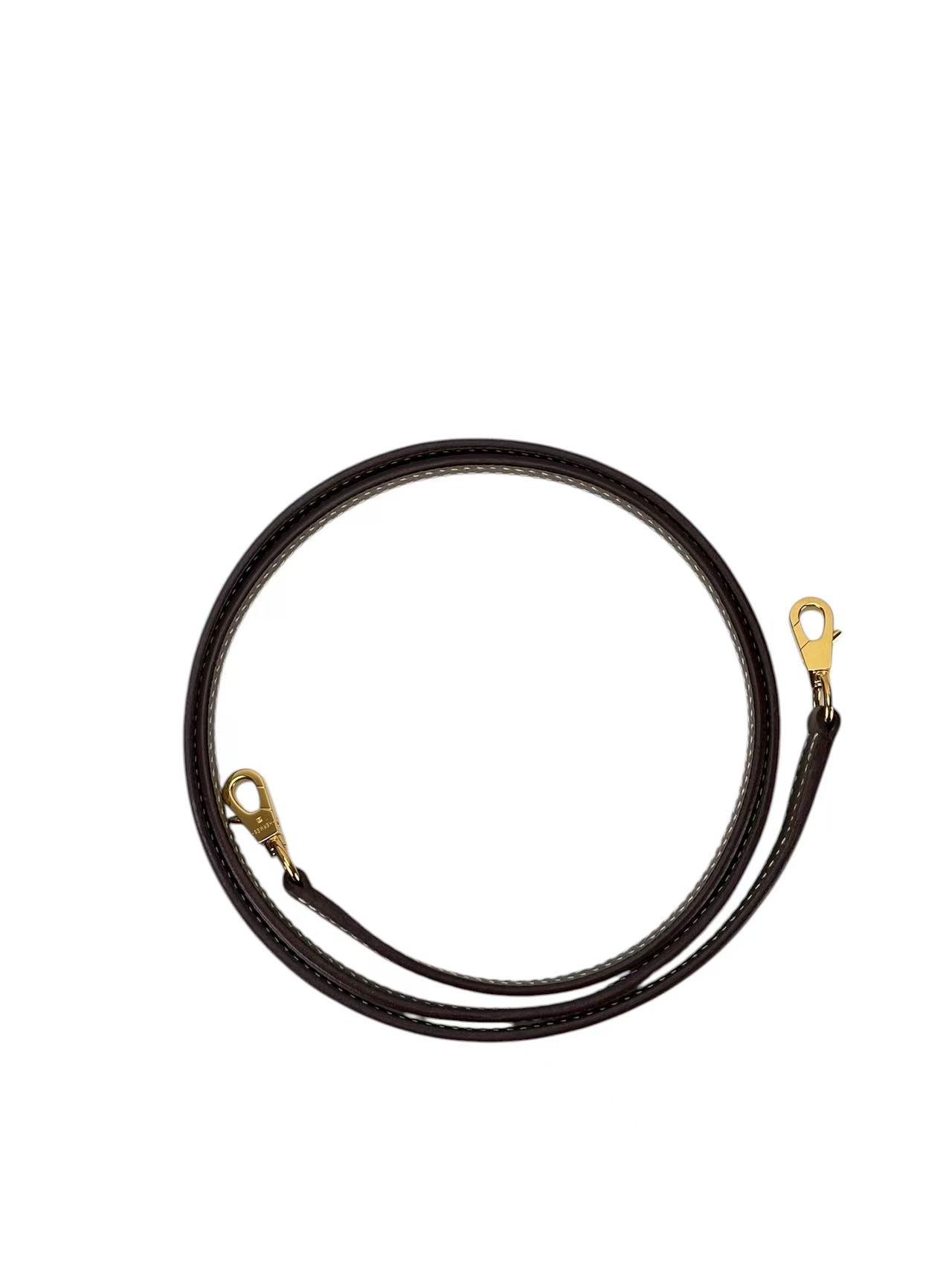 HERMES - Mini Kelly 2 Etoupe Epsom Gold Hardware