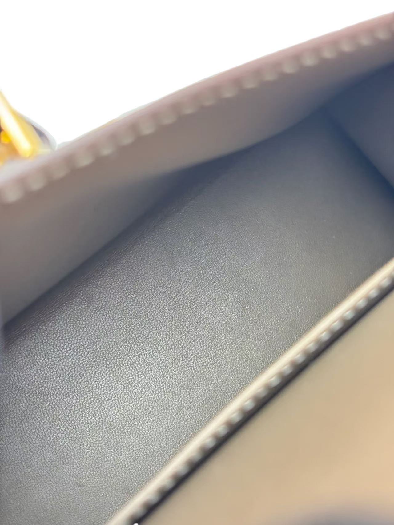 HERMES - Mini Kelly 2 Etoupe Epsom Gold Hardware