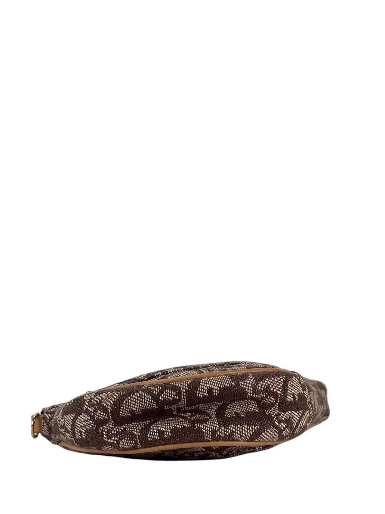 CHRISTIAN DIOR - Beige Trotter Saddle Handbag