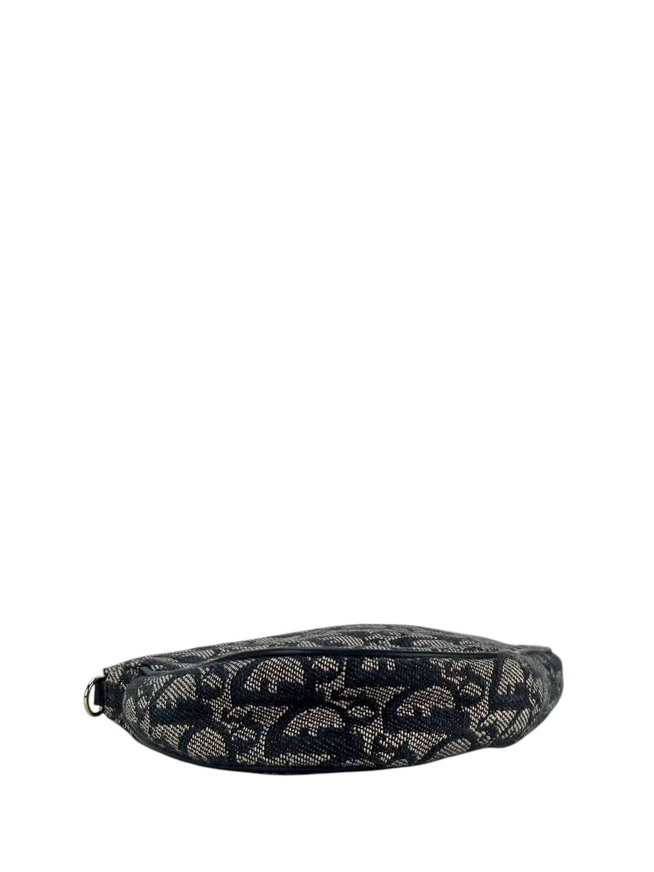 CHRISTIAN DIOR - Navy Trotter Saddle Handbag