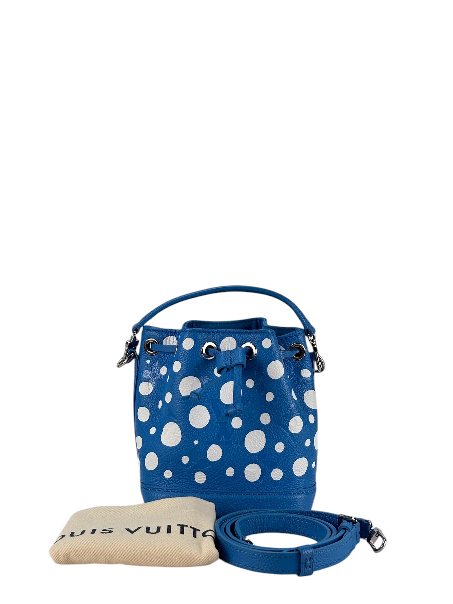  LOUIS VUITTON - LV x YK Nano Noe Shoulder Bag Blue (RFID)