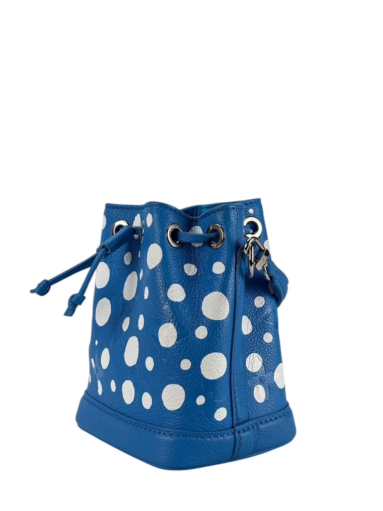  LOUIS VUITTON - LV x YK Nano Noe Shoulder Bag Blue (RFID)