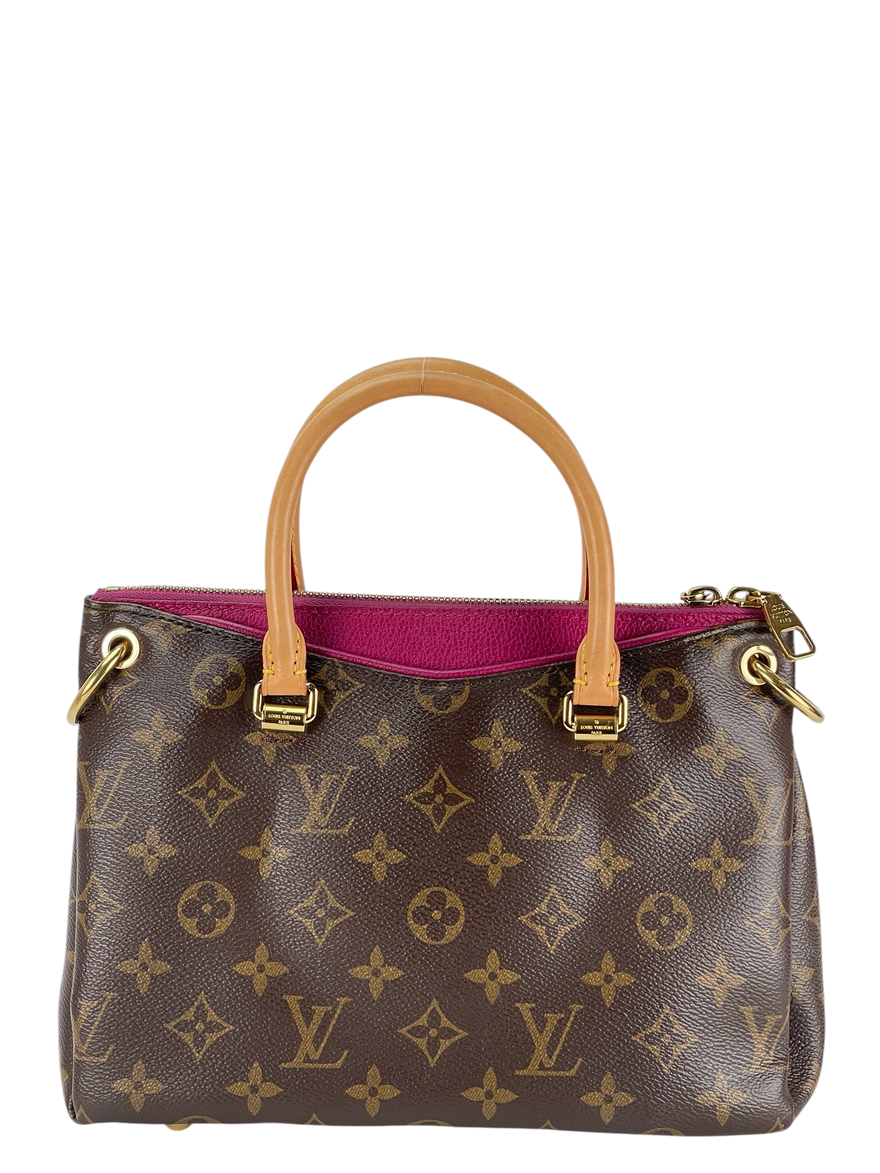 LOUIS VUITTON - Canvas Monogram Pallas BB Rose Fizzy
