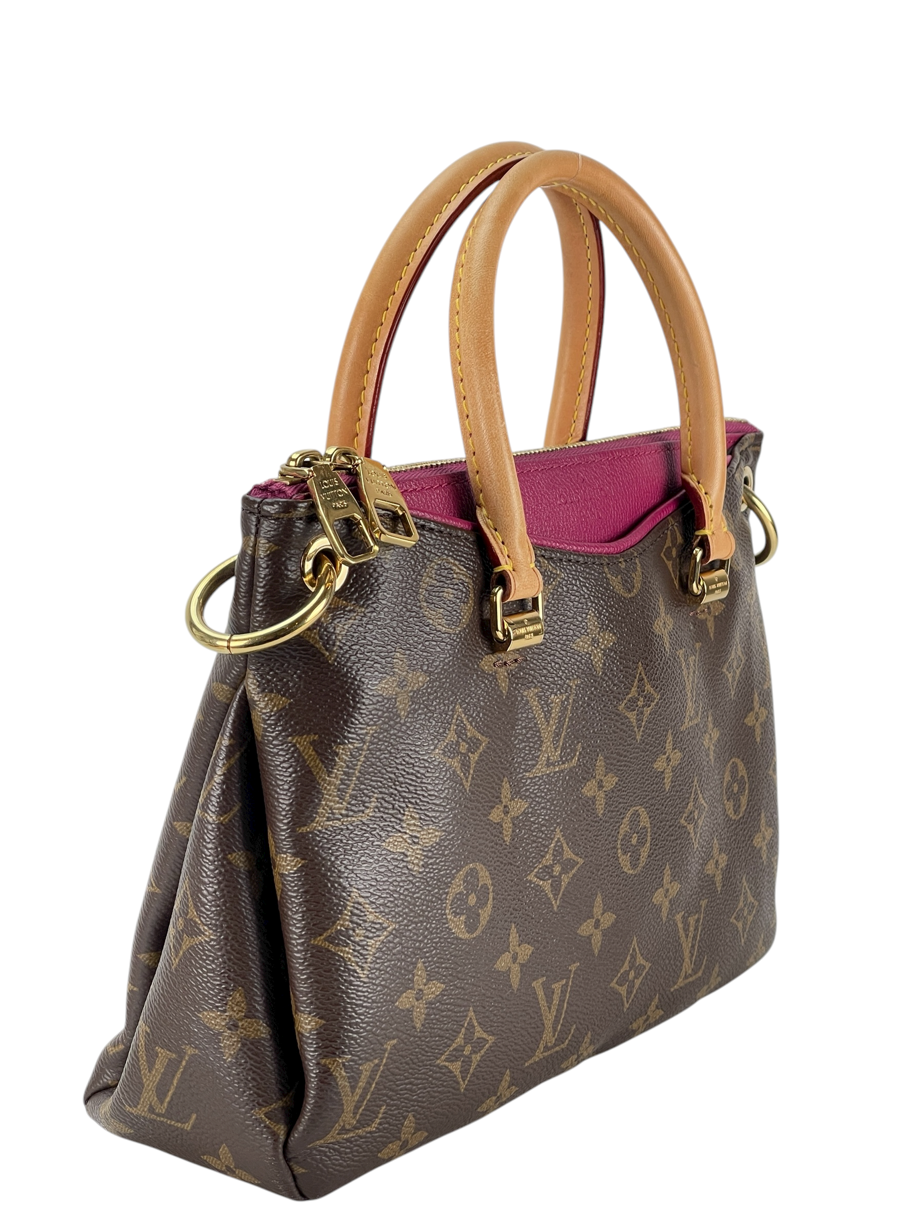 LOUIS VUITTON - Canvas Monogram Pallas BB Rose Fizzy