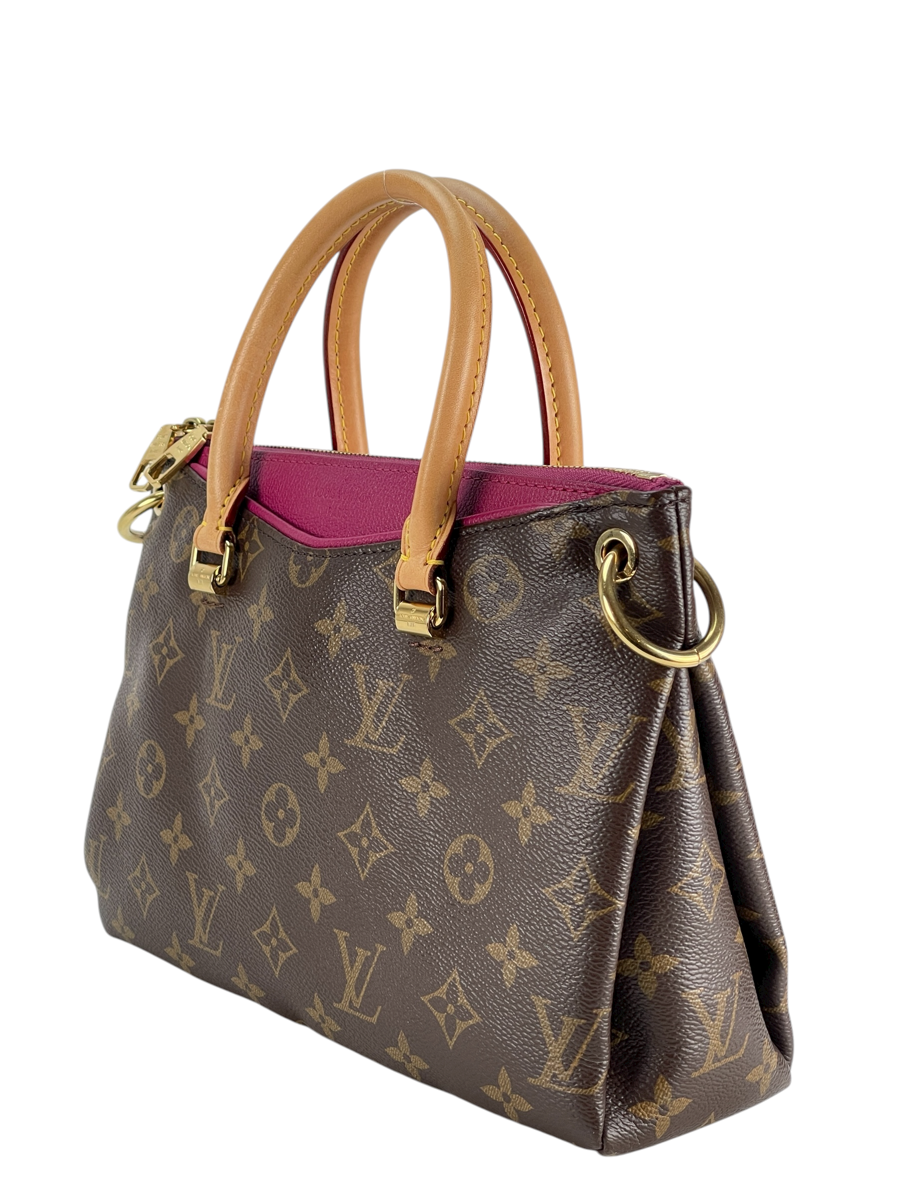 LOUIS VUITTON - Canvas Monogram Pallas BB Rose Fizzy