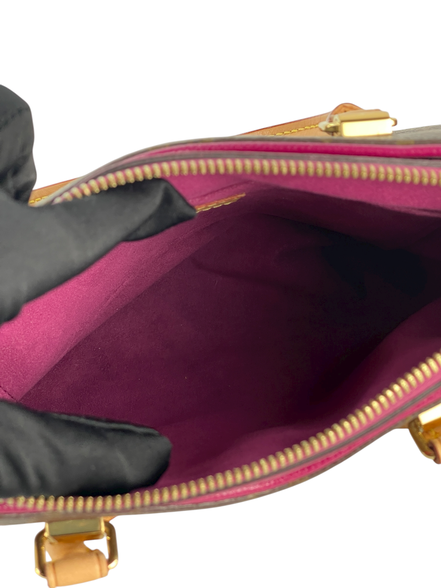 LOUIS VUITTON - Canvas Monogram Pallas BB Rose Fizzy