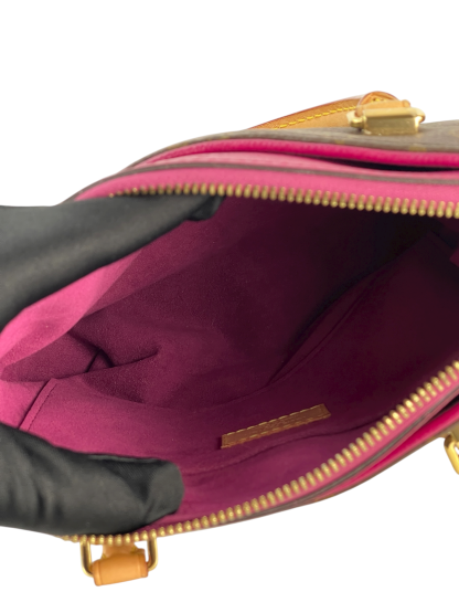LOUIS VUITTON - Canvas Monogram Pallas BB Rose Fizzy