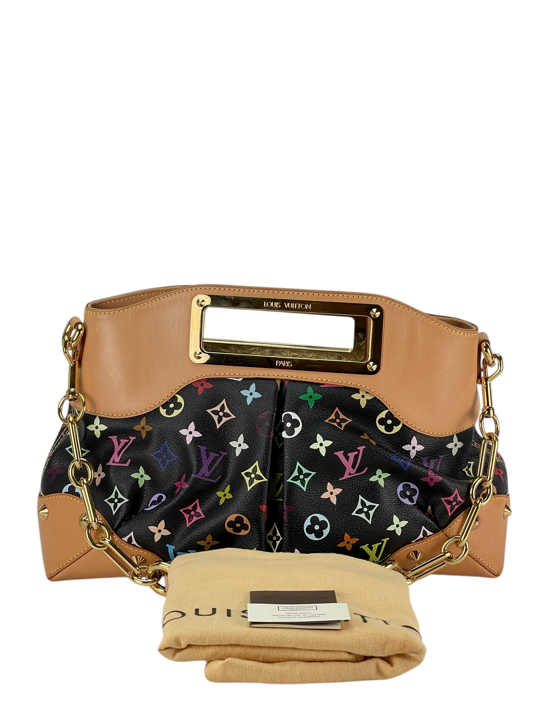 LOUIS VUITTON - Takashi Murakami Judy Multicolor Black