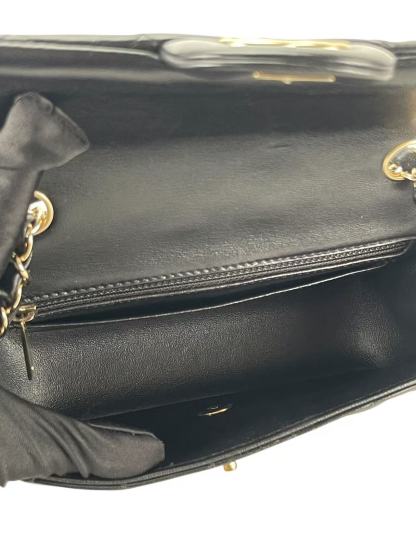 CHANEL - Mini Classic Flap Bag Gold Hardware Black Lambskin