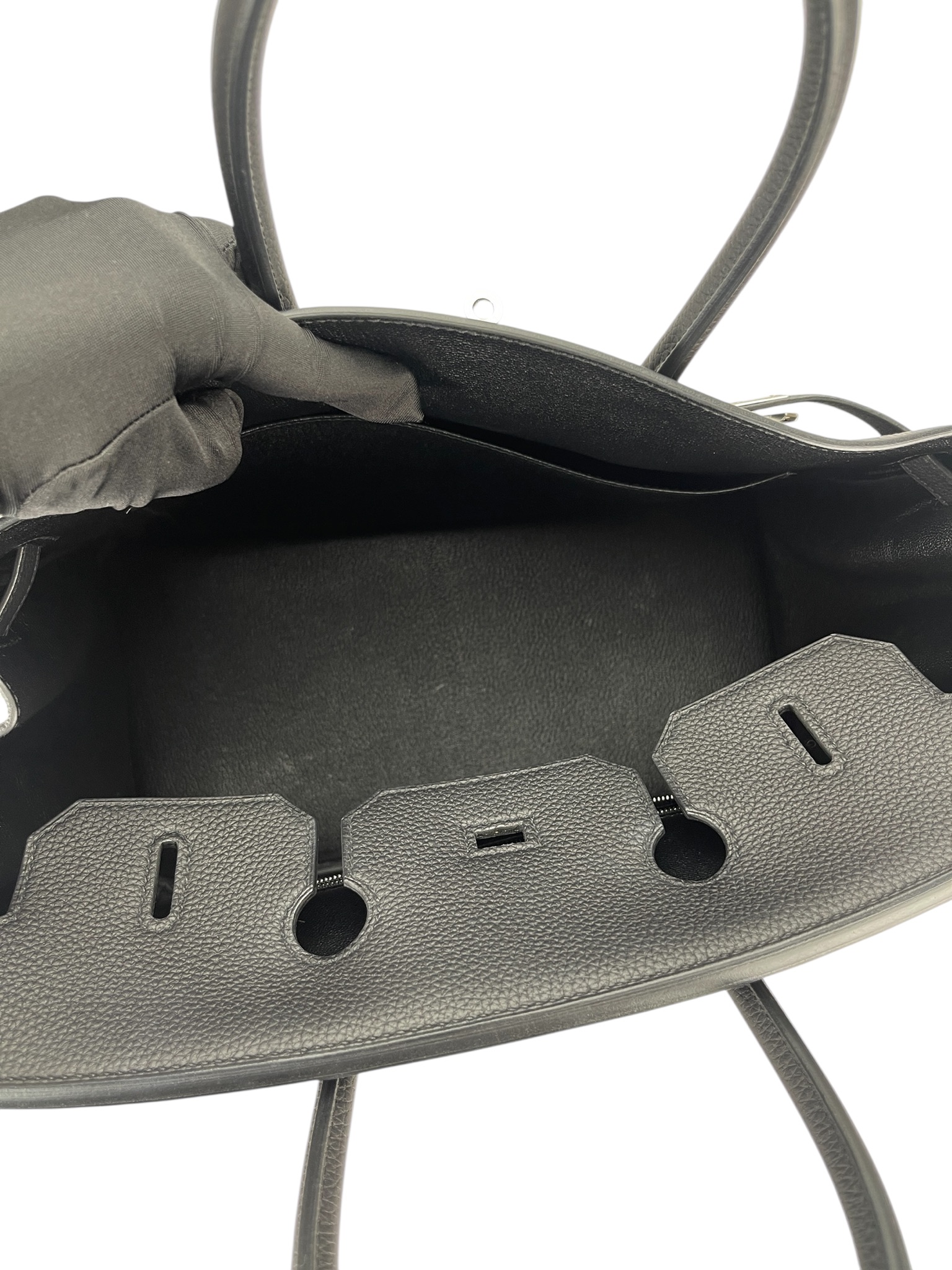 HERMES - Birkin 35 Togo Palladium Hardware 