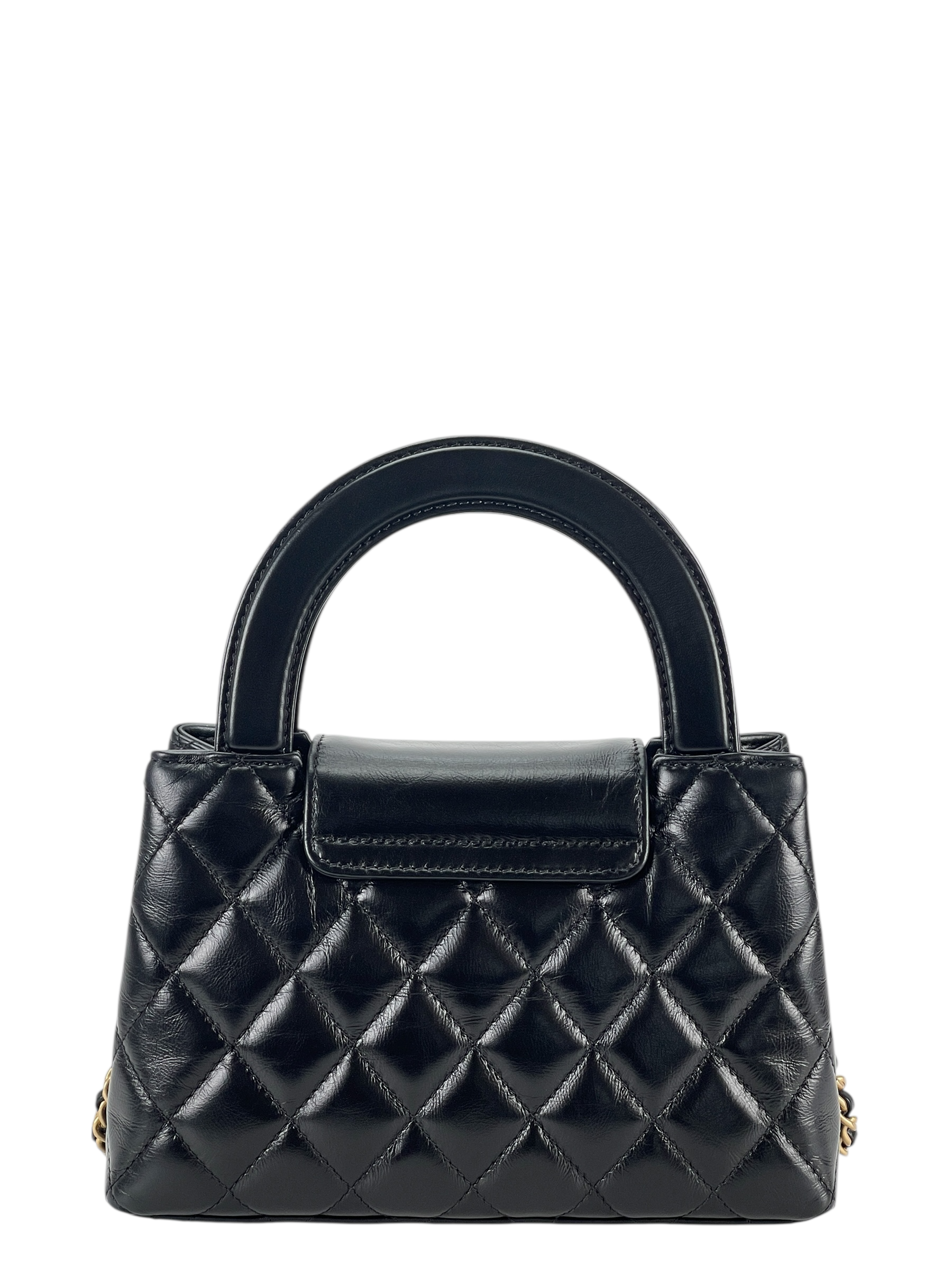 CHANEL -  24A Small Calfskin Kelly Hand Bag