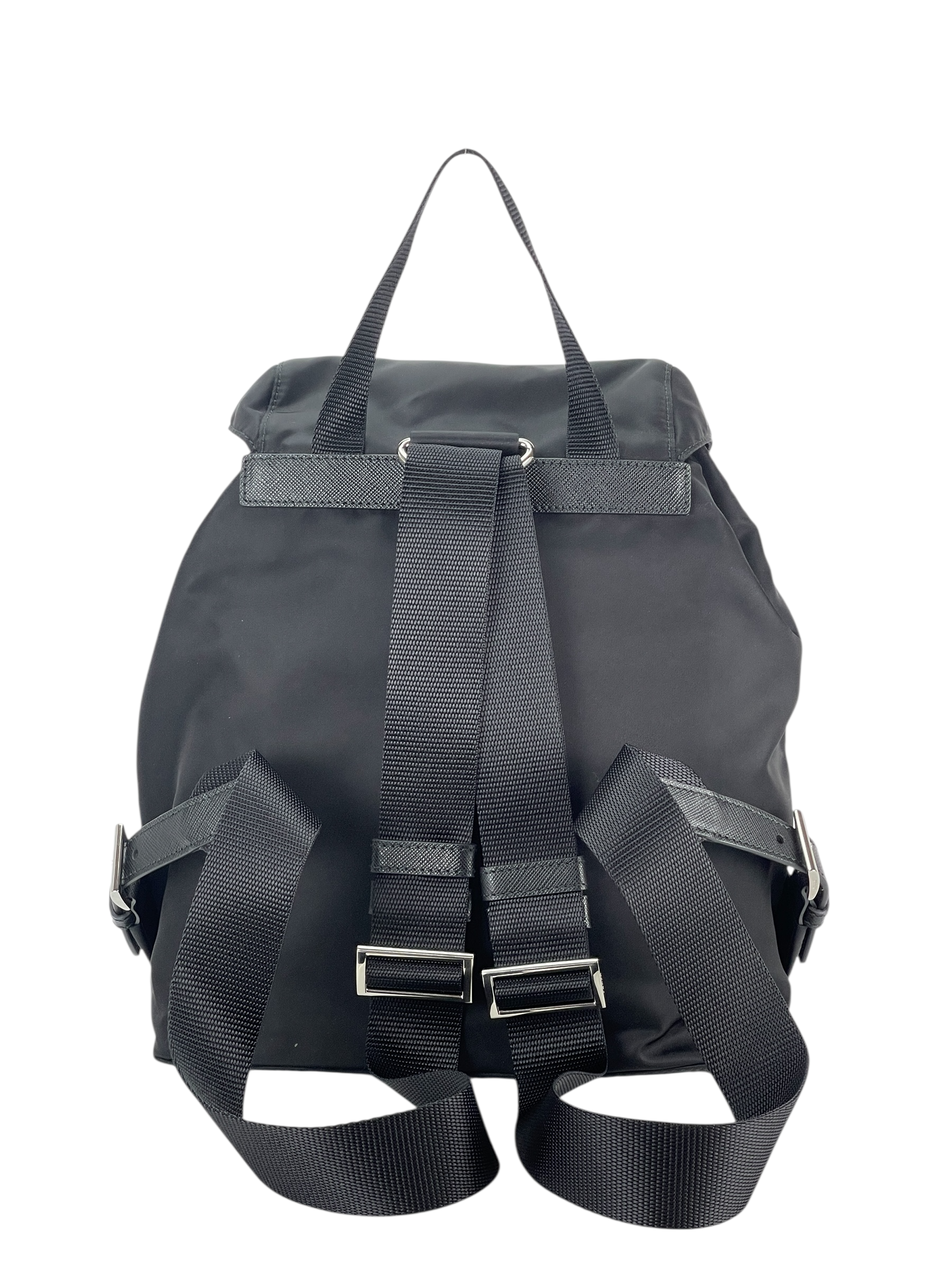 PRADA - Black Re-Nylon Backbag 