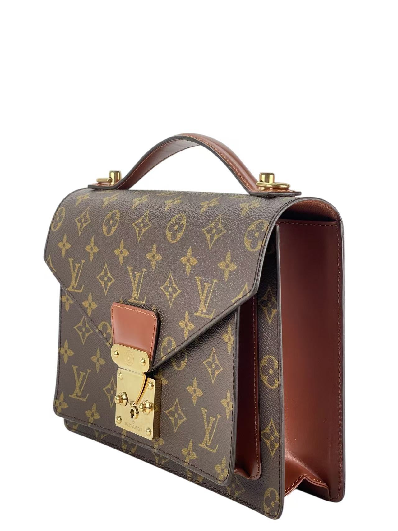 LOUIS VUITTON - Monceau Shoulder Bag Monogram Canvas