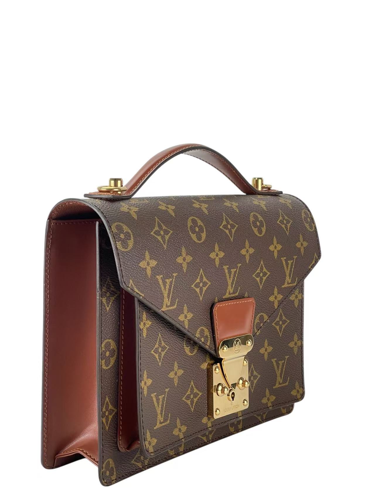 LOUIS VUITTON - Monceau Shoulder Bag Monogram Canvas