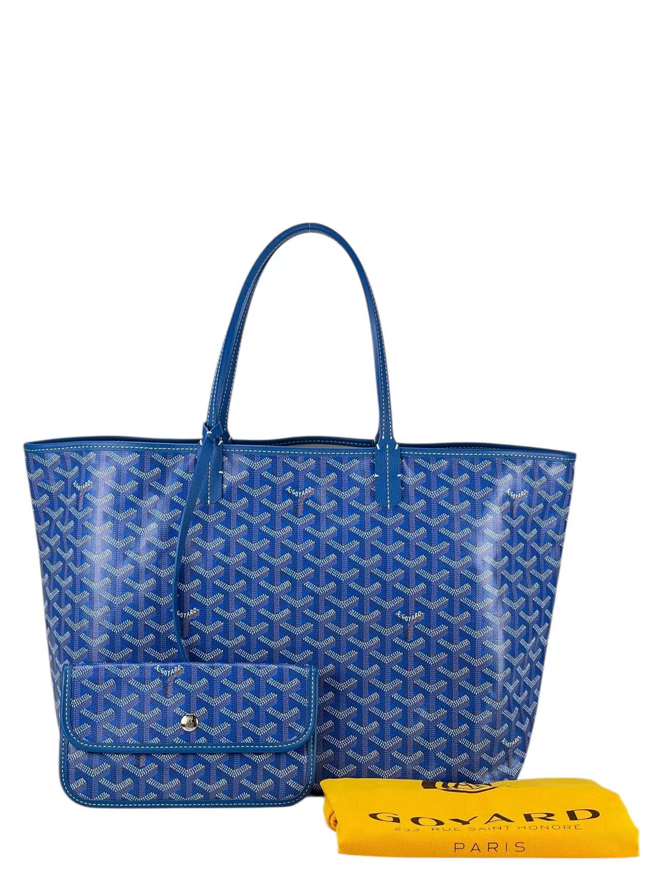 GOYARD - Saint Louis PM Tote Bag Blue