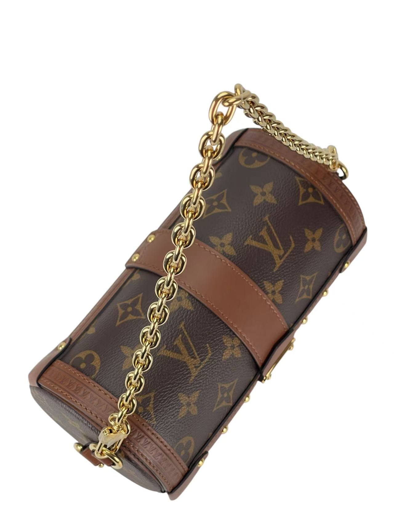 LOUIS VUITTON - Papillon Trunk Shoulder Bag Monogram Canvas RFID