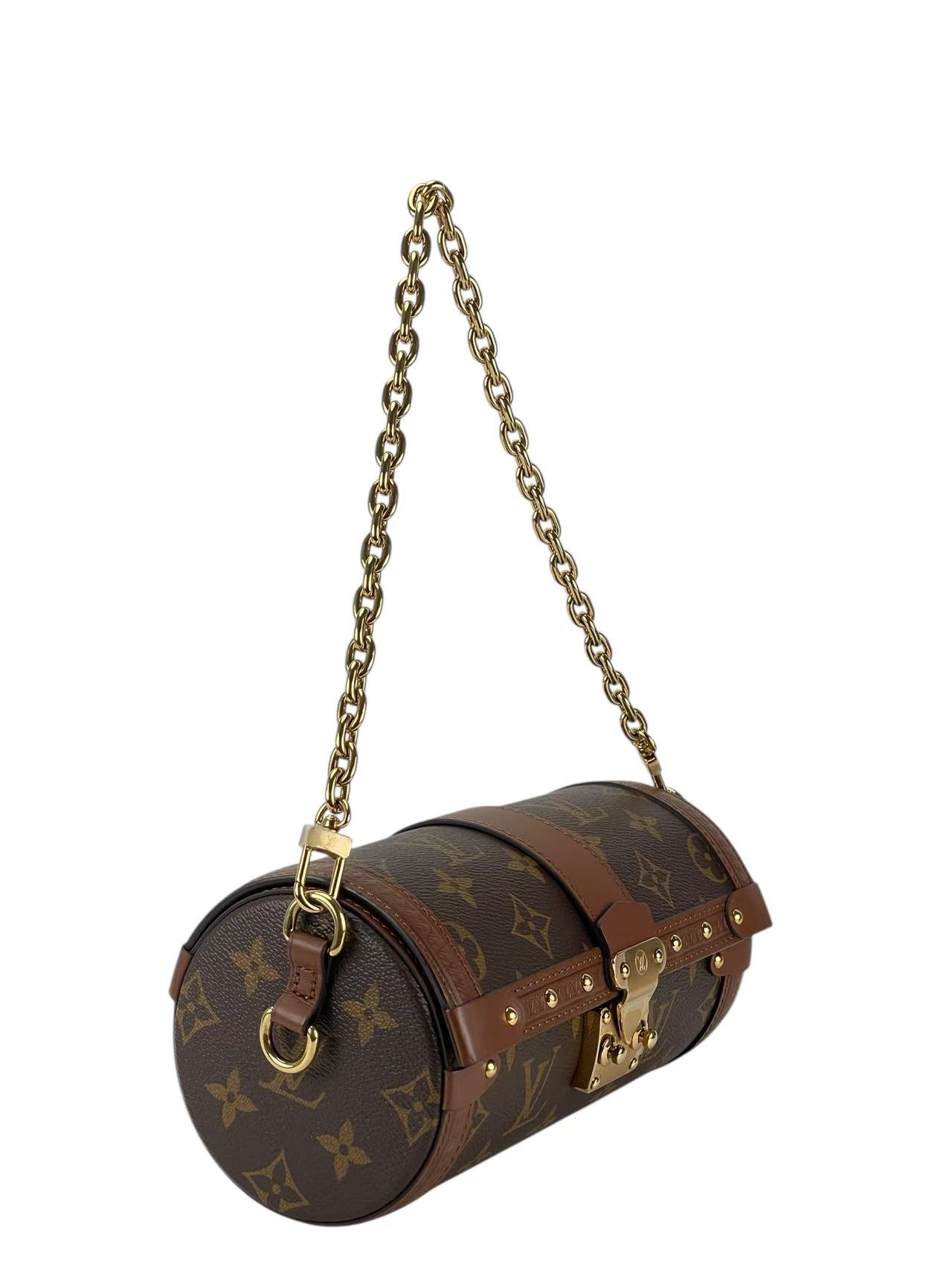 LOUIS VUITTON - Papillon Trunk Shoulder Bag Monogram Canvas RFID