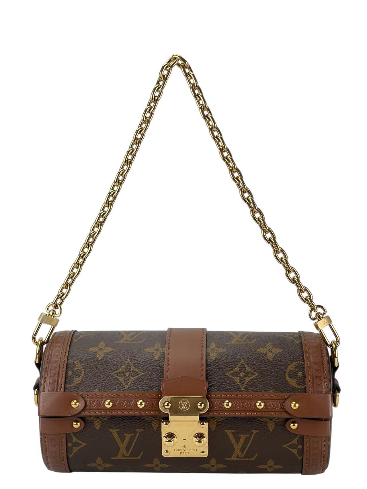 LOUIS VUITTON - Papillon Trunk Shoulder Bag Monogram Canvas RFID