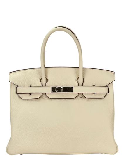 HERMES - Birkin 30 Nata Taurillon Clemence Palladium Hardware