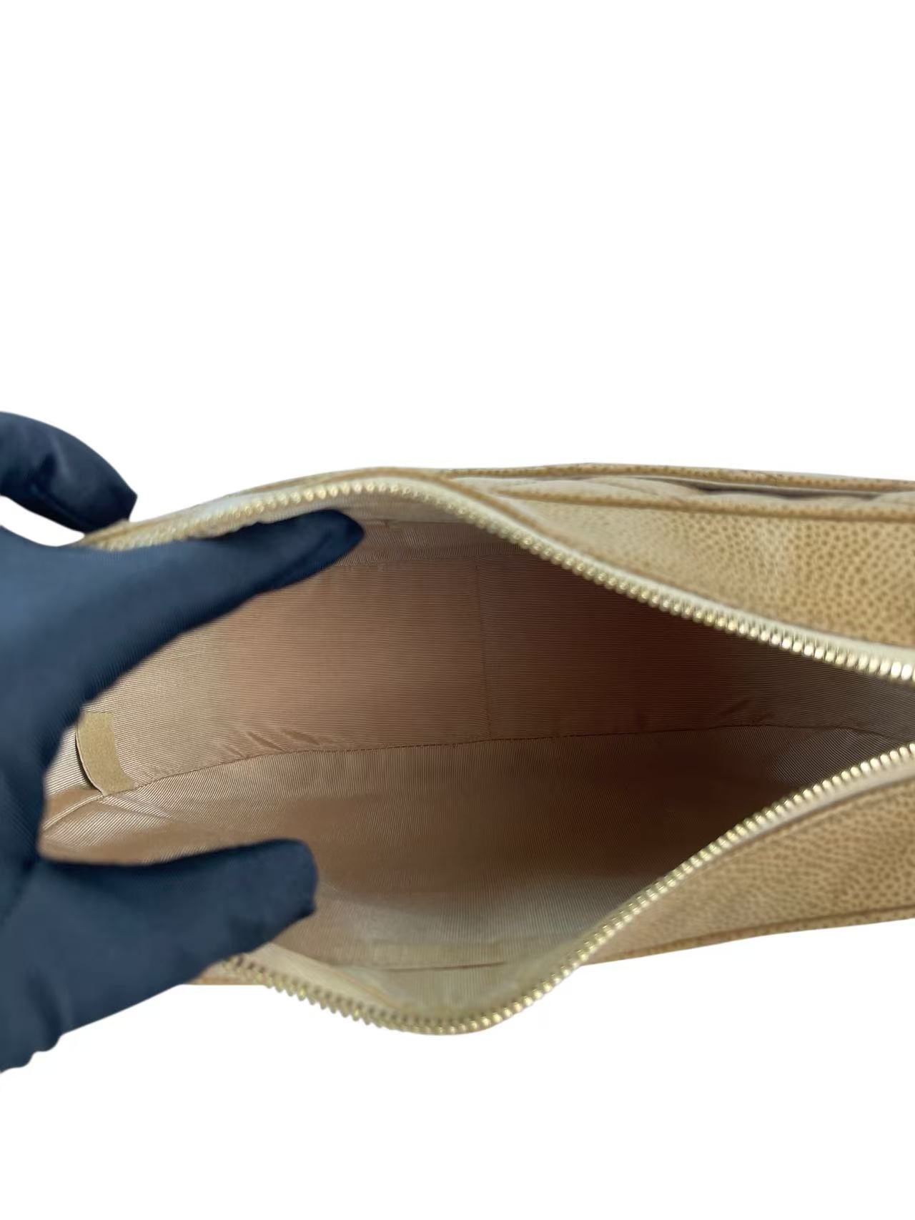 CHANEL - Half Moon Beige Shoulder Bag