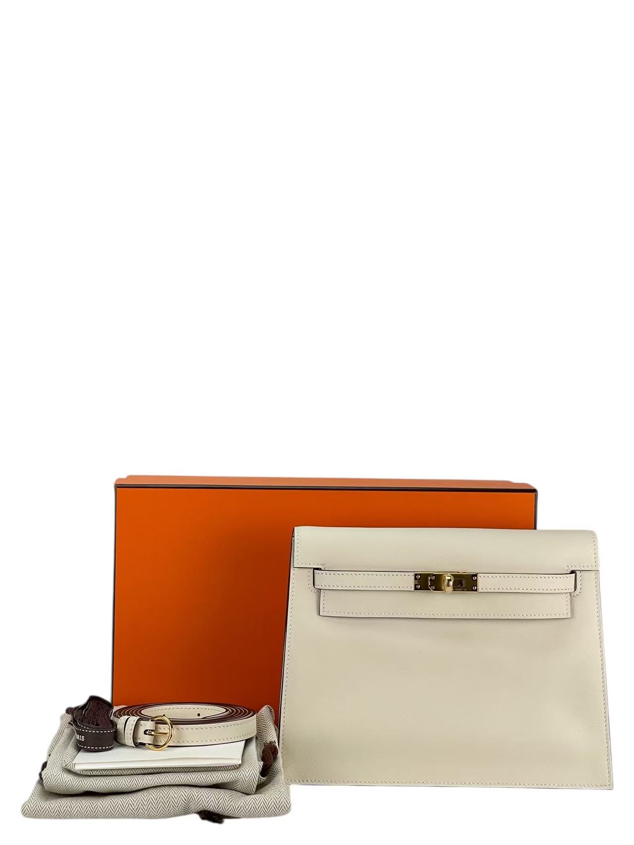HERMES - Kelly Danse Nata12 Swift Gold Hardware