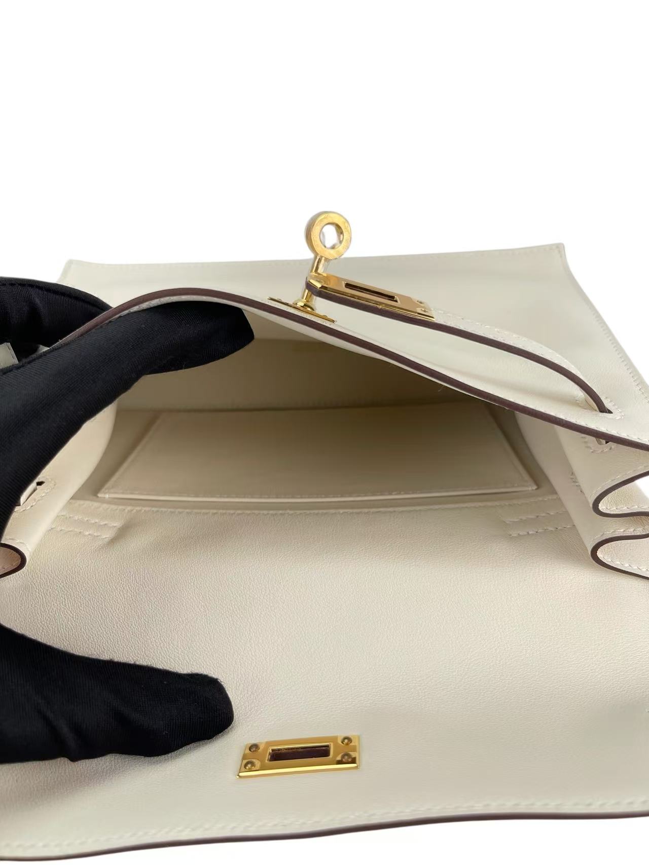 HERMES - Kelly Danse Nata12 Swift Gold Hardware