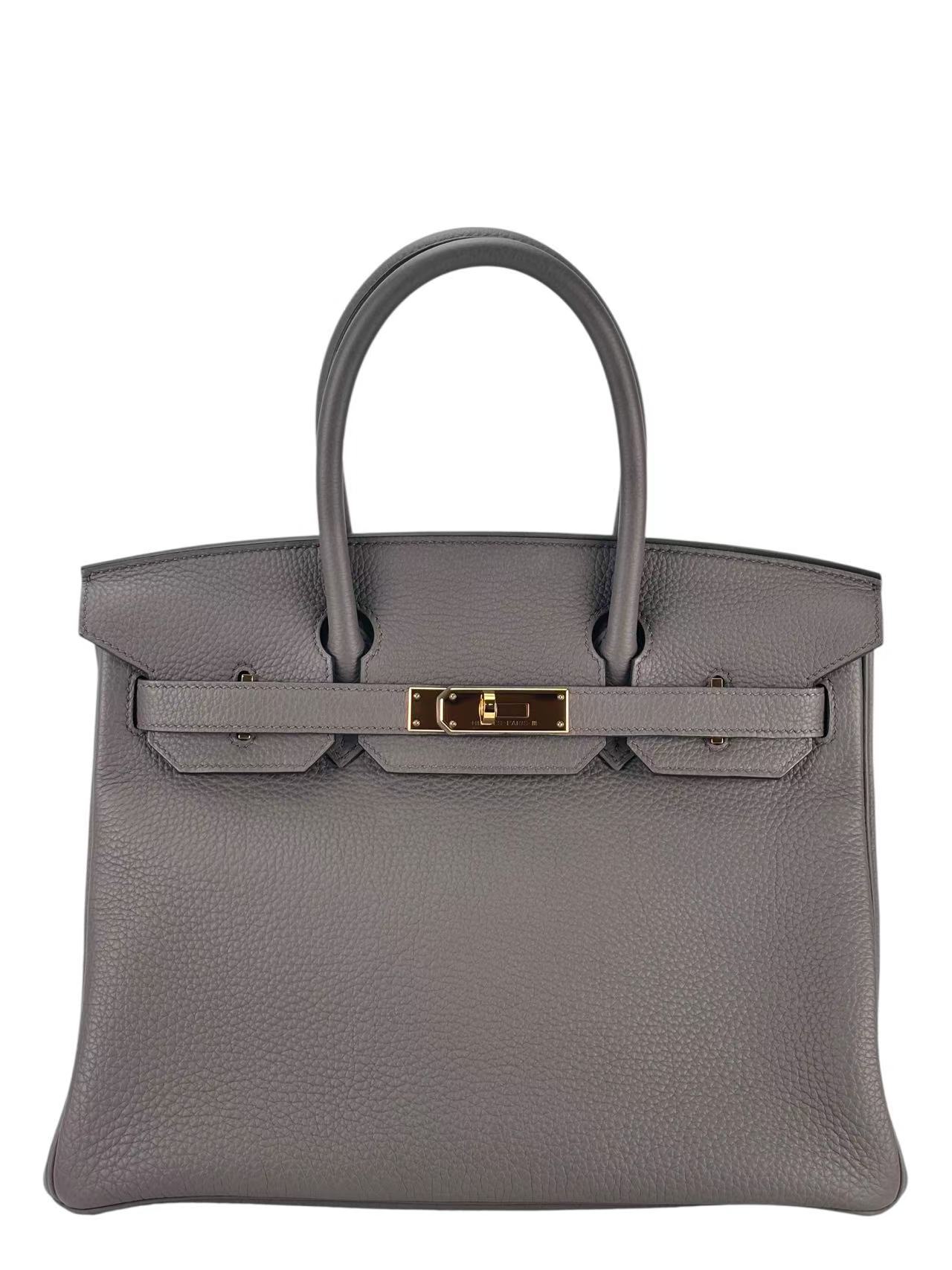 HERMES - Birkin 30 Erain 8F Togo Gold Hardware 