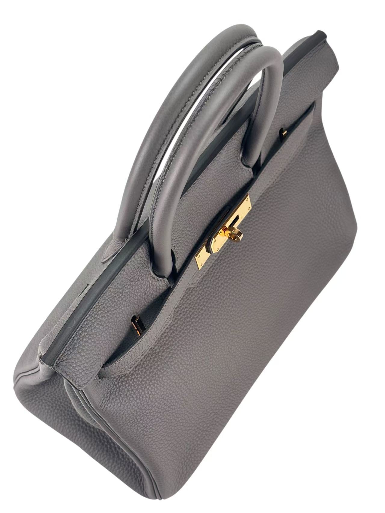 HERMES - Birkin 30 Erain 8F Togo Gold Hardware 