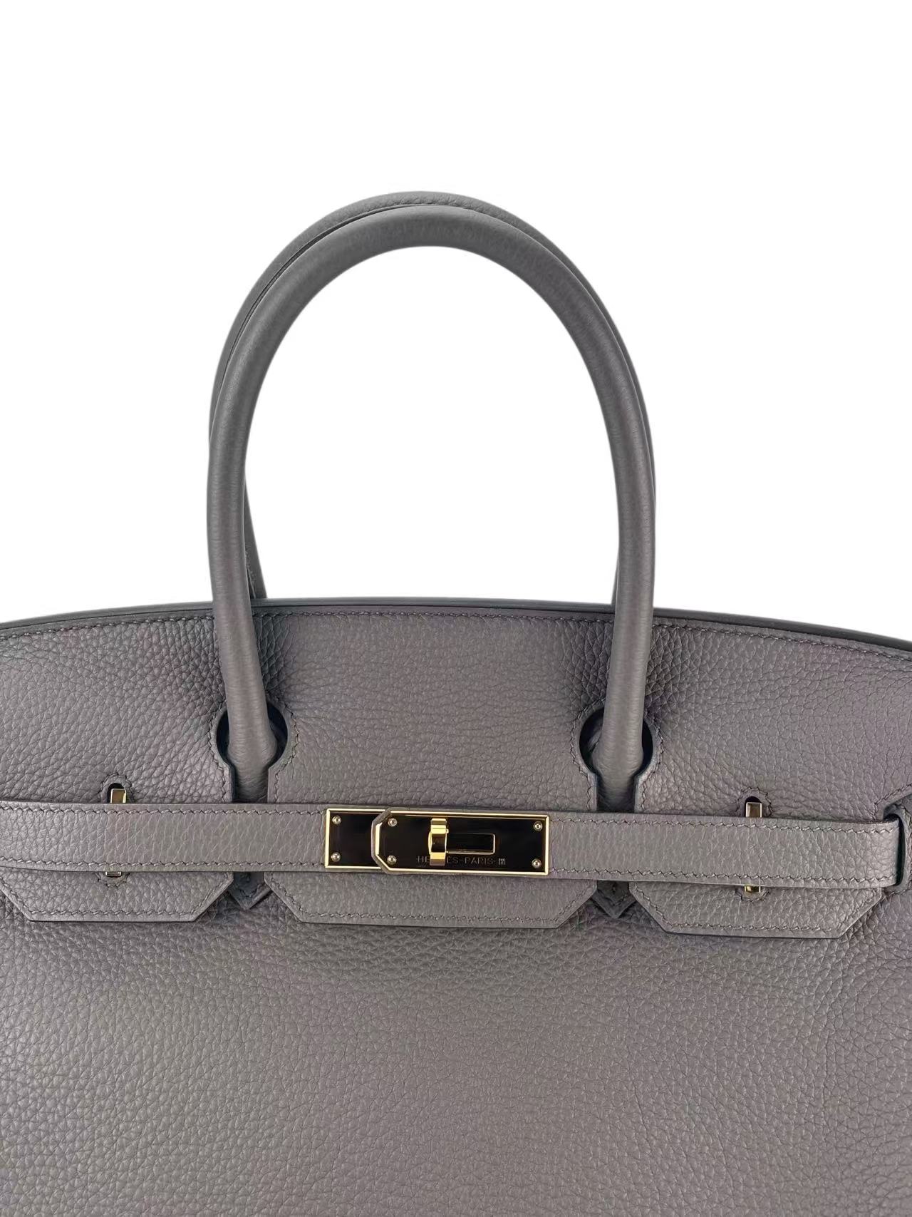 HERMES - Birkin 30 Erain 8F Togo Gold Hardware 