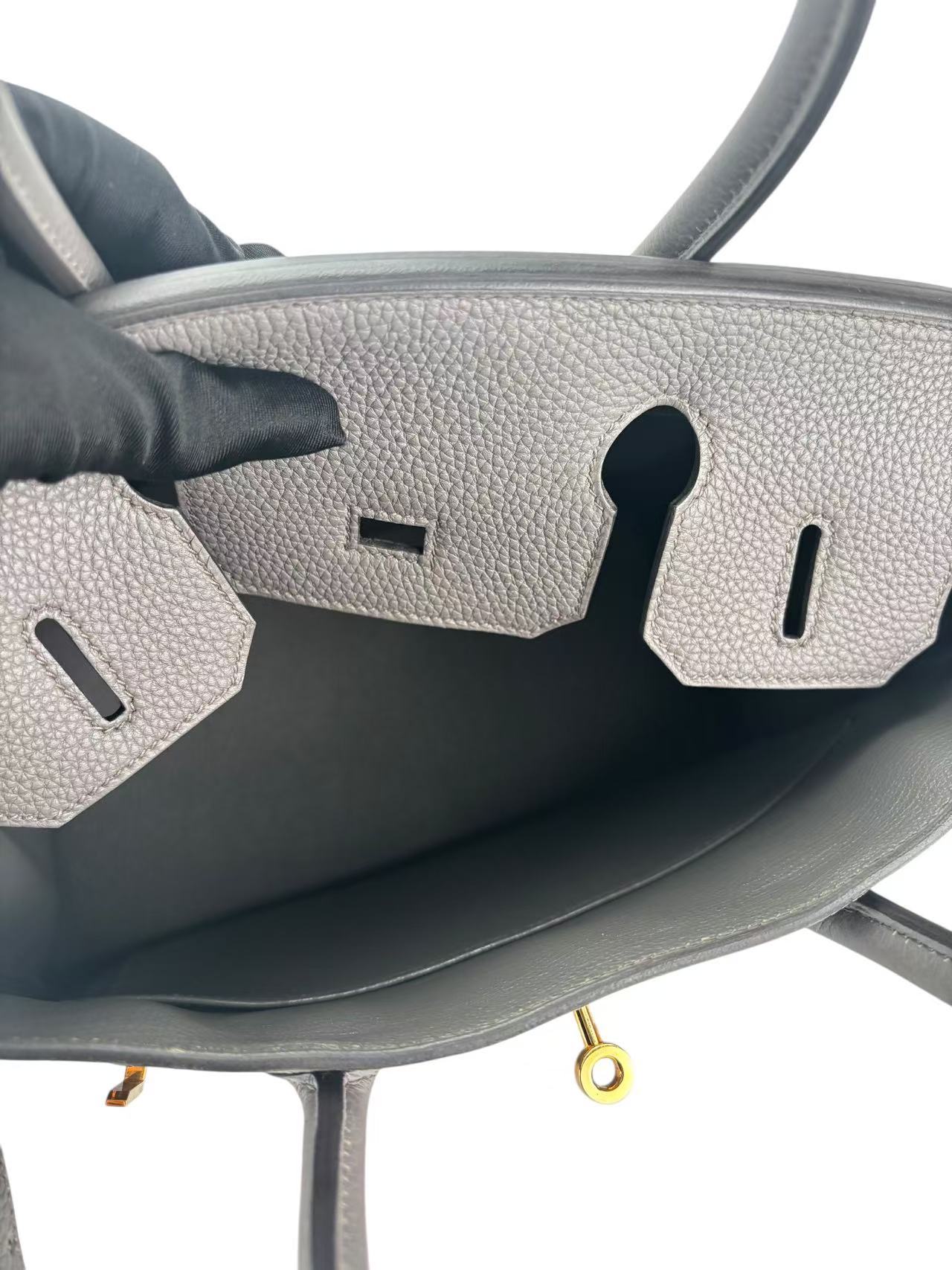 HERMES - Birkin 30 Erain 8F Togo Gold Hardware 