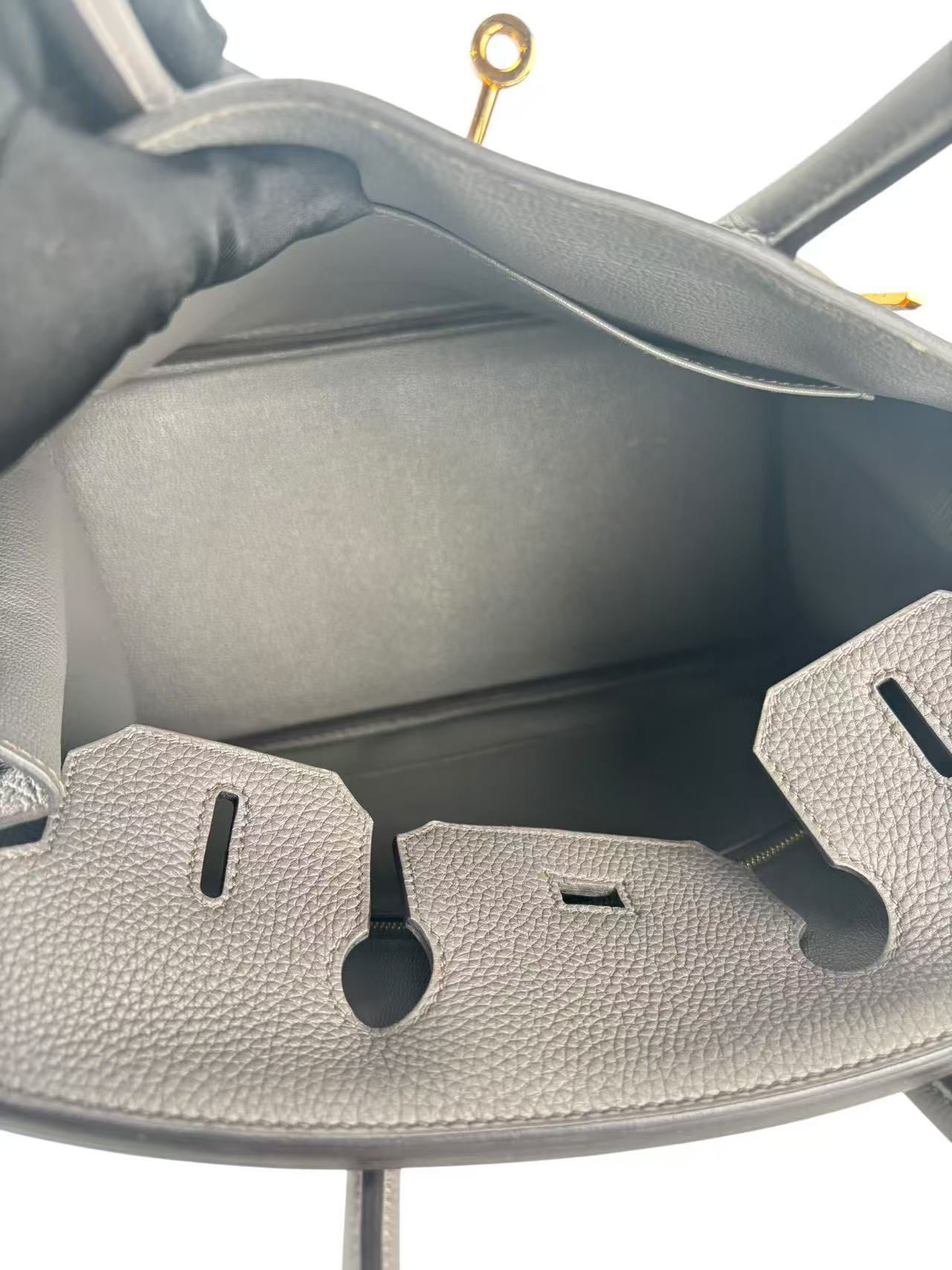 HERMES - Birkin 30 Erain 8F Togo Gold Hardware 