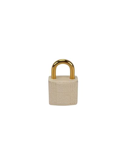 HERMES - Micro Picotin 14 Nata12 Ostrich Gold Hardware