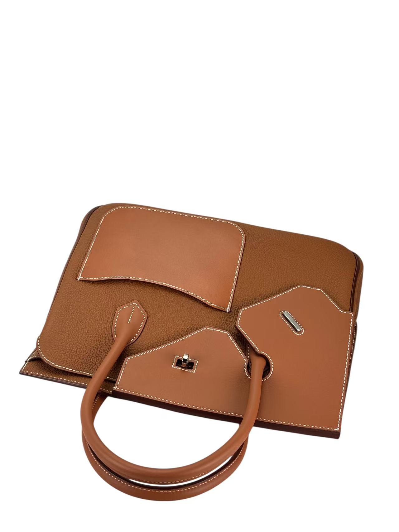 HERMES - Birkin Desordre 30 Gold Togo Palladium Hardware B(2023)