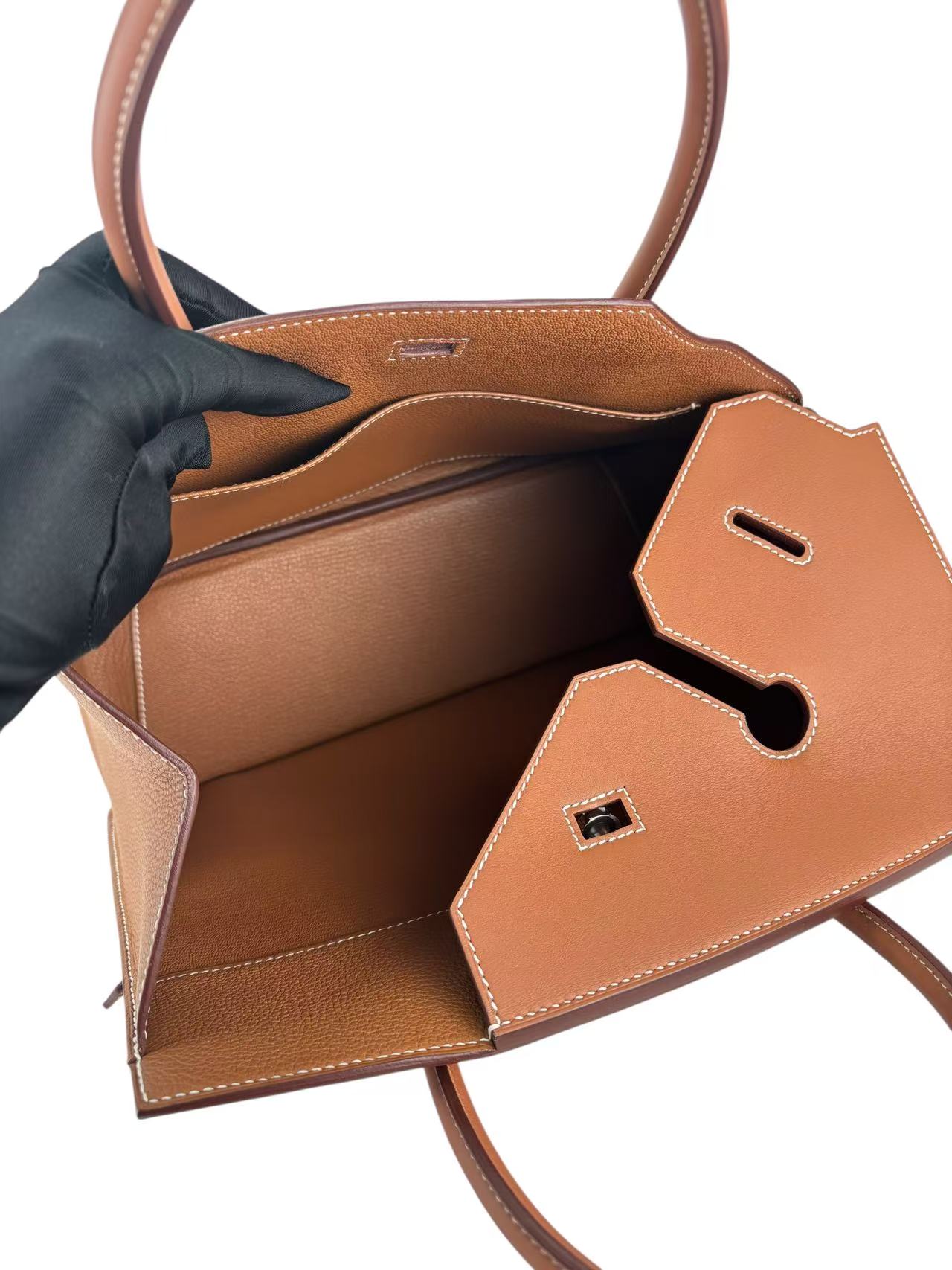 HERMES - Birkin Desordre 30 Gold Togo Palladium Hardware B(2023)