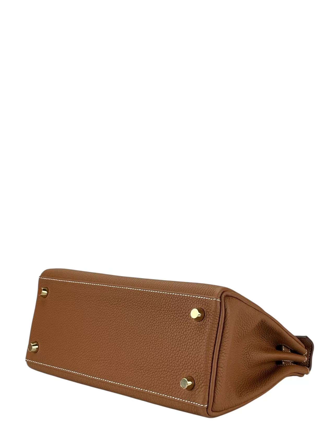 HERMES - Birkin 25 Gold Togo Gold Hardware 