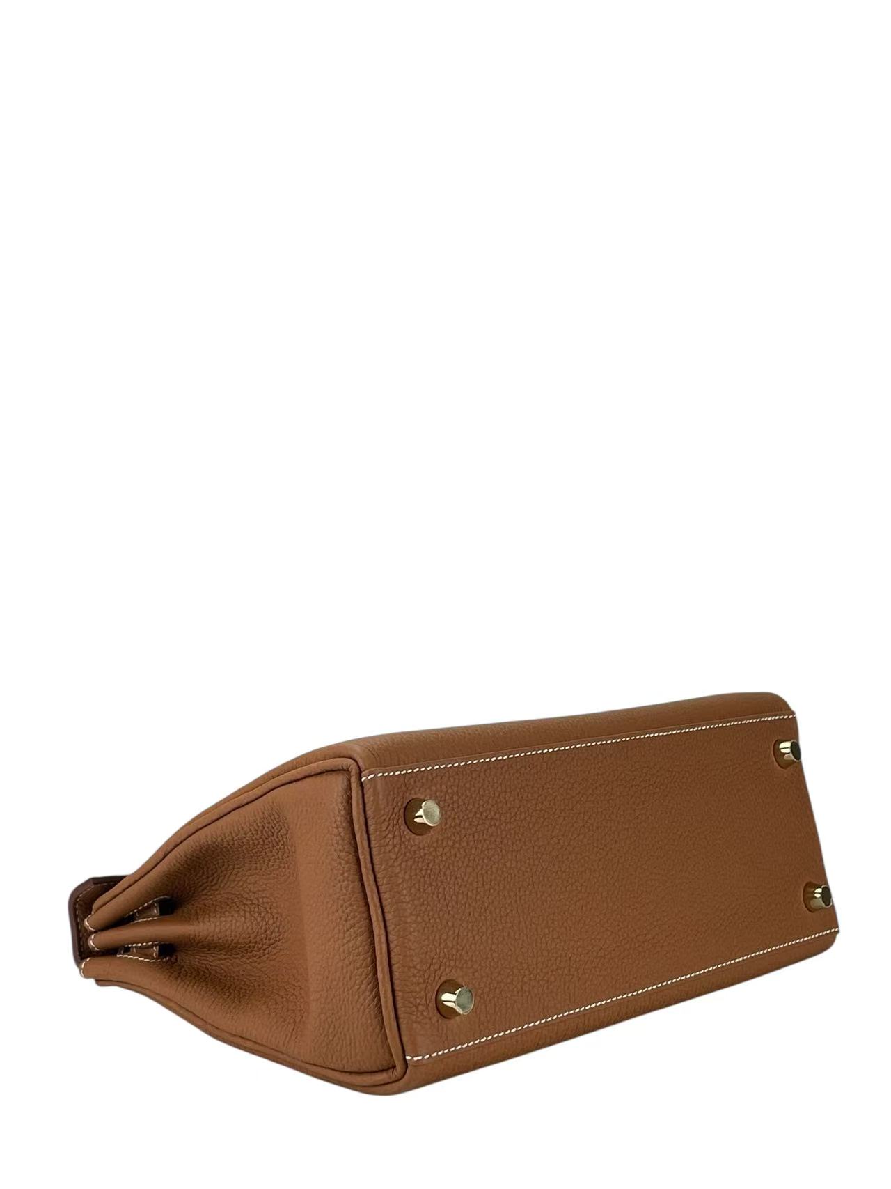 HERMES - Birkin 25 Gold Togo Gold Hardware 