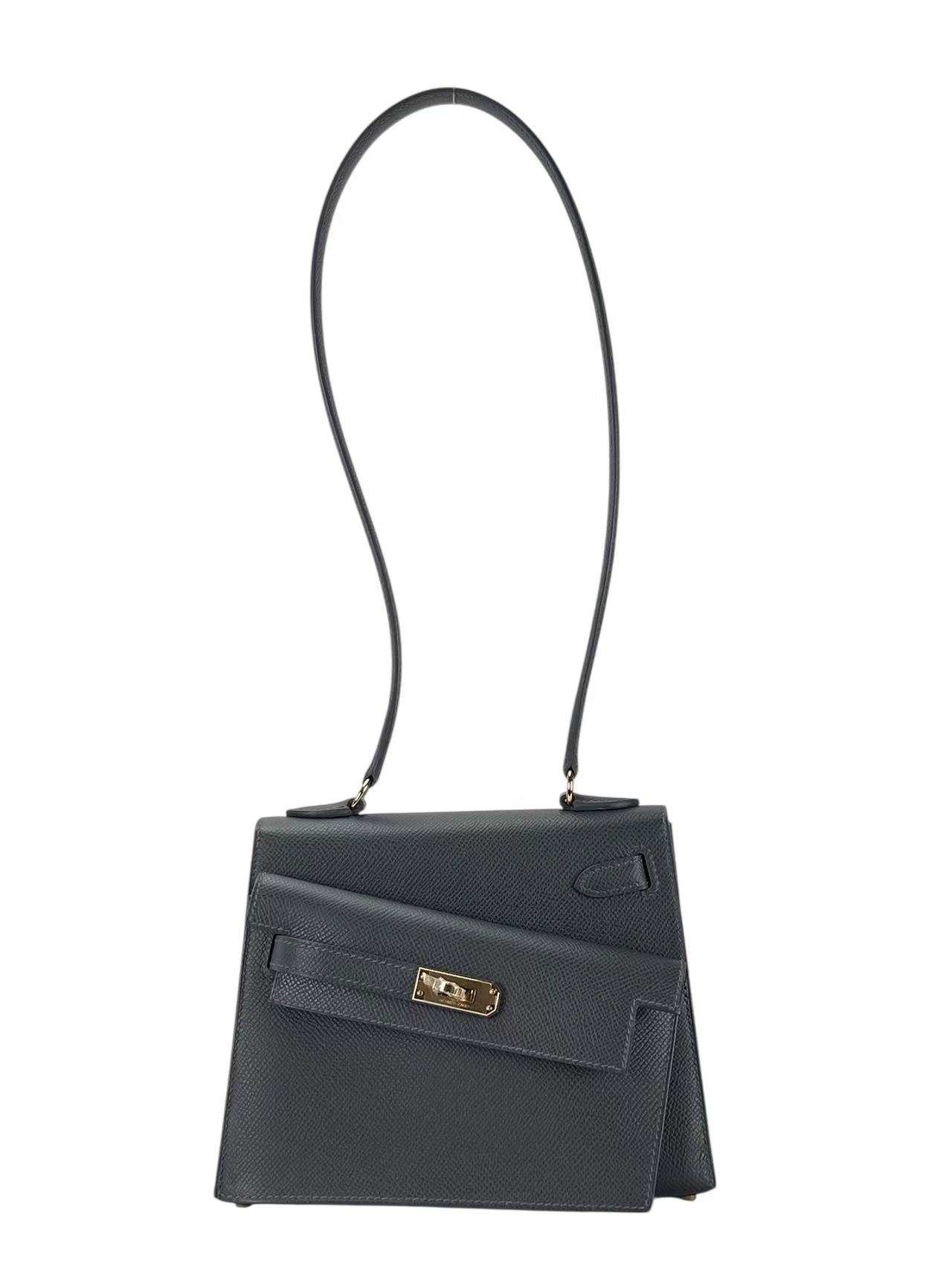 HERMES - Kelly 20 Desordre 85 Epsom Gold Hardware K（2025）