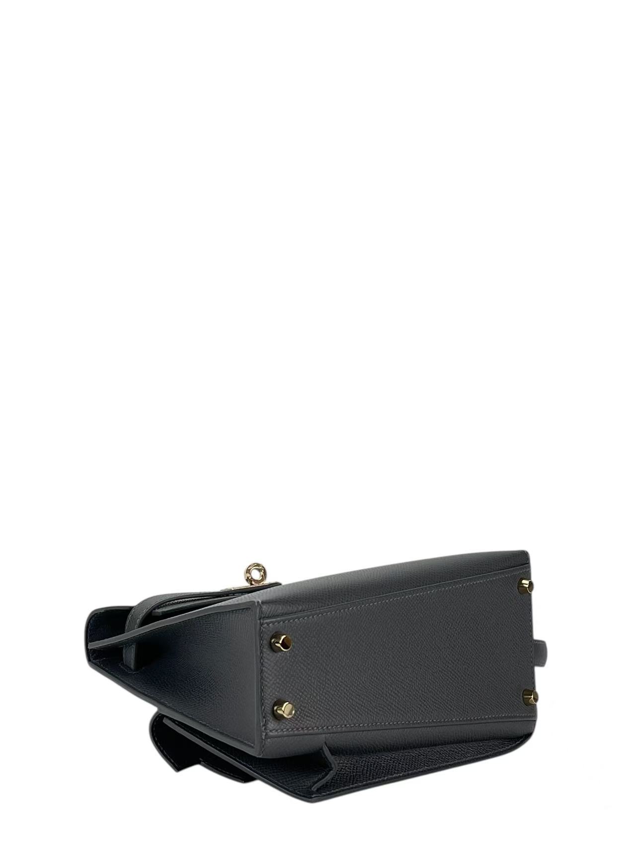 HERMES - Kelly 20 Desordre 85 Epsom Gold Hardware K（2025）