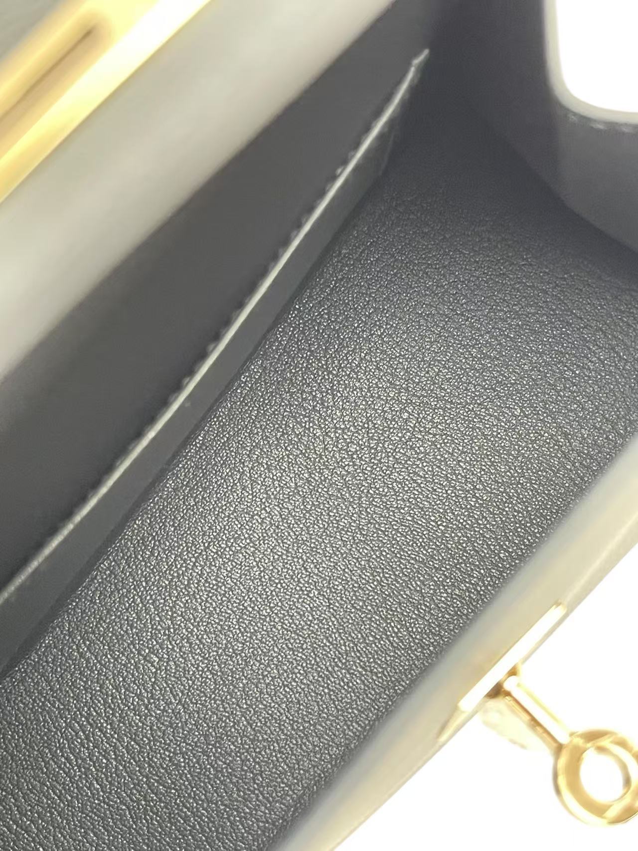 HERMES - Kelly 20 Desordre 85 Epsom Gold Hardware K（2025）