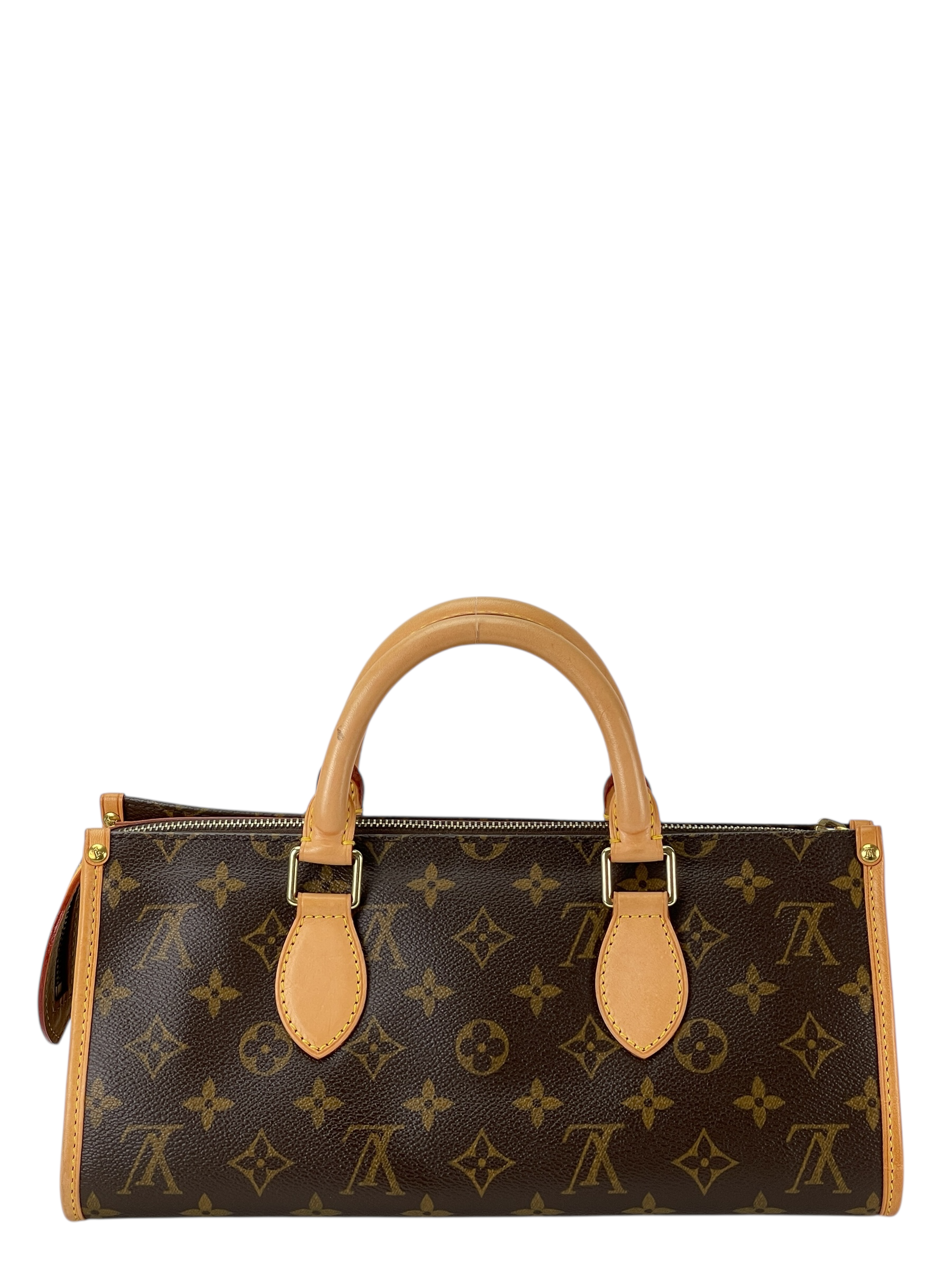 LOUIS VUITTON - Popincourt Hand bag M40009 Monogram canvas leather Brown