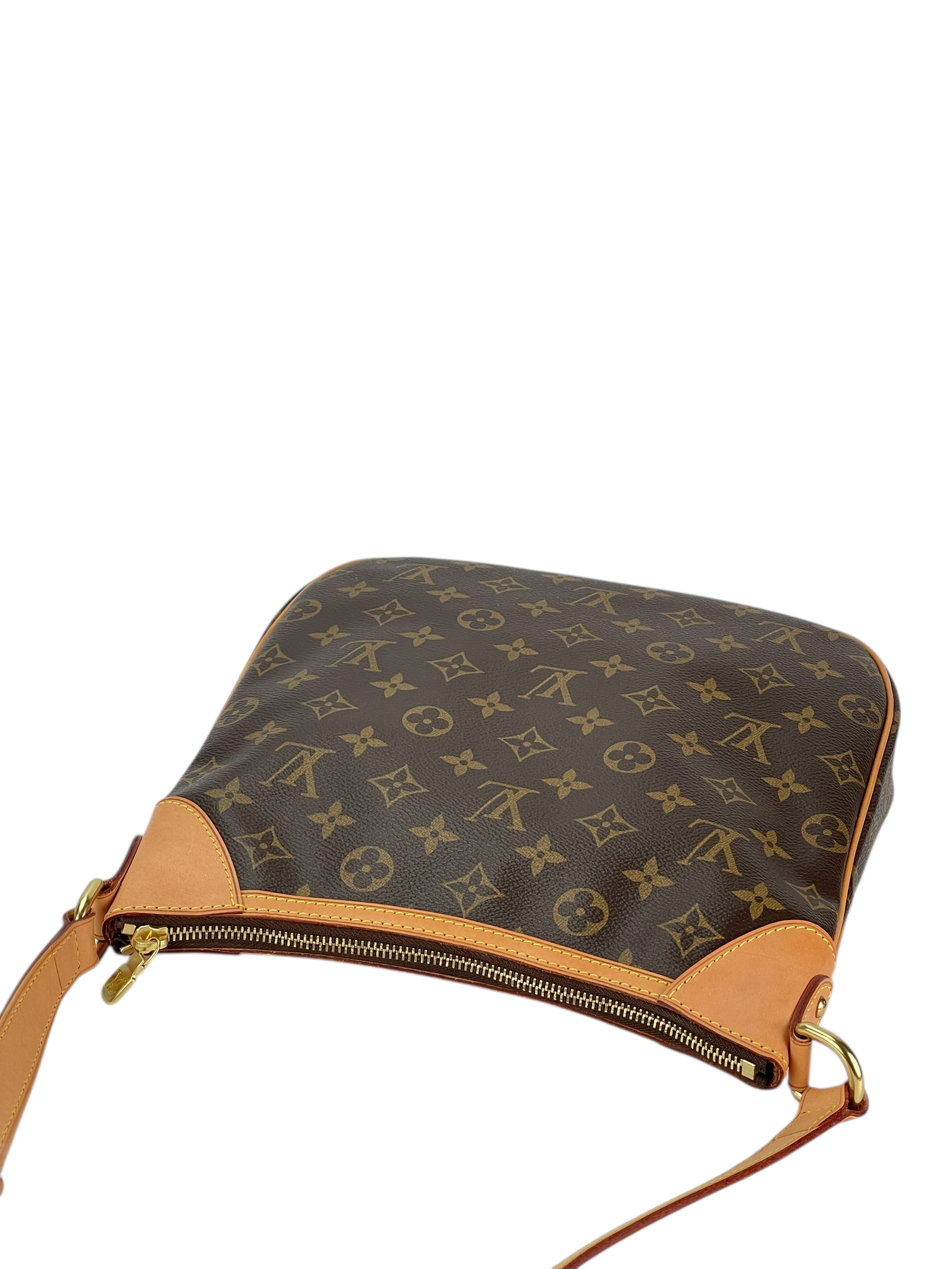 LOUIS VUITTON - Monogram Odeon PM Brown Leather 