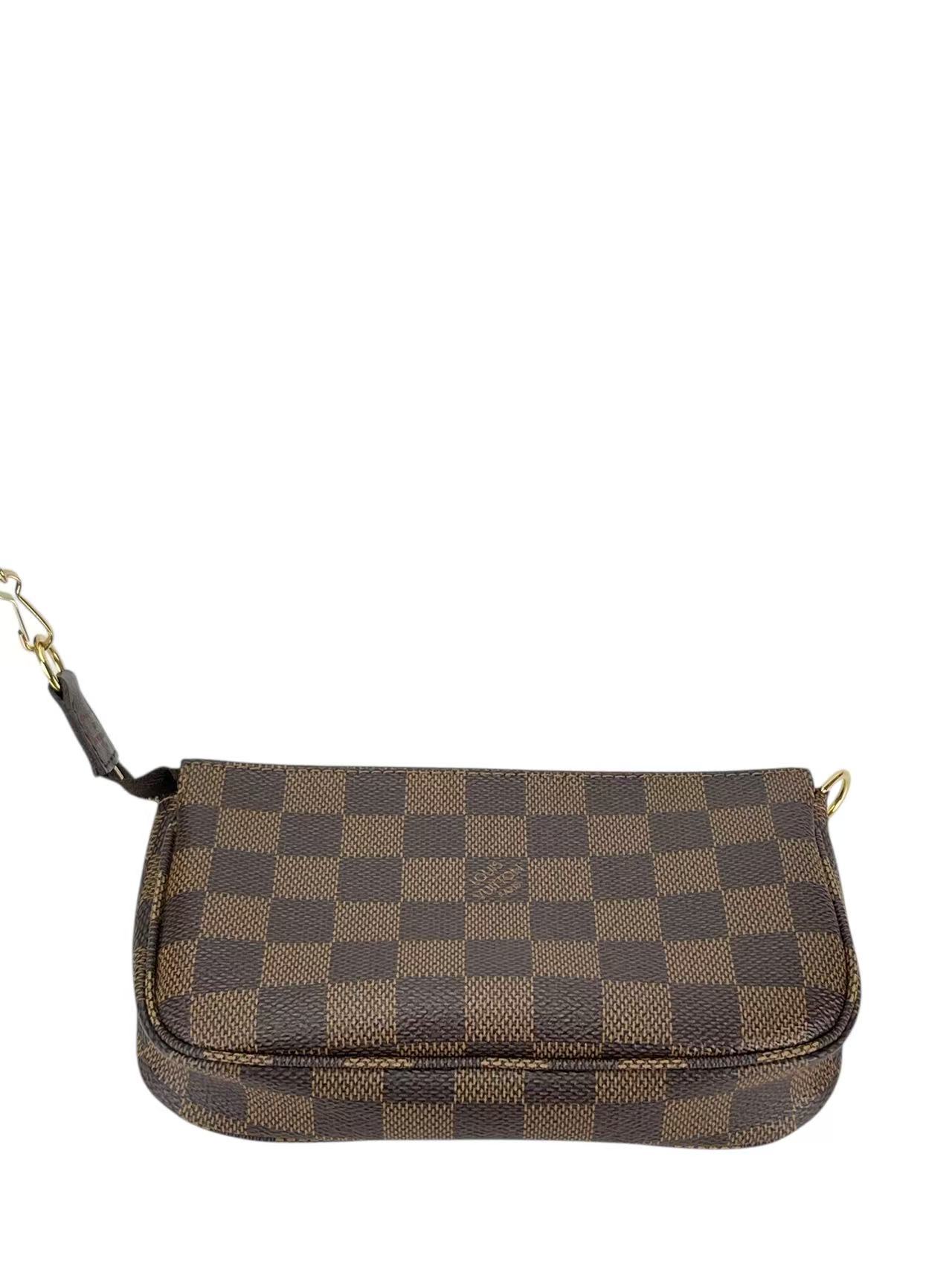 LOUIS VUITTON - Petit Bucket PM Damier Ebene Canvas